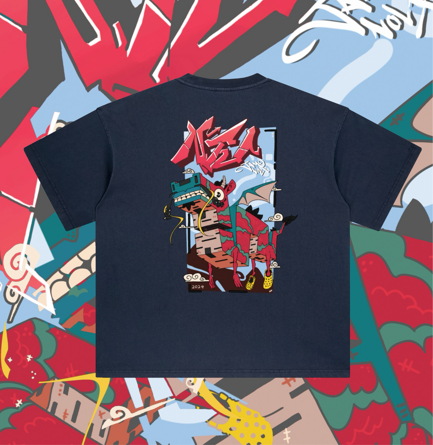 Project NTUBBOYJAM Vol X Oversize Street Event Tee