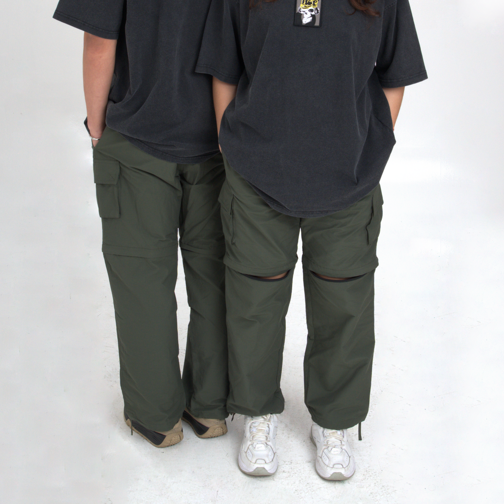 Project D.F Parachute Pants in Forest