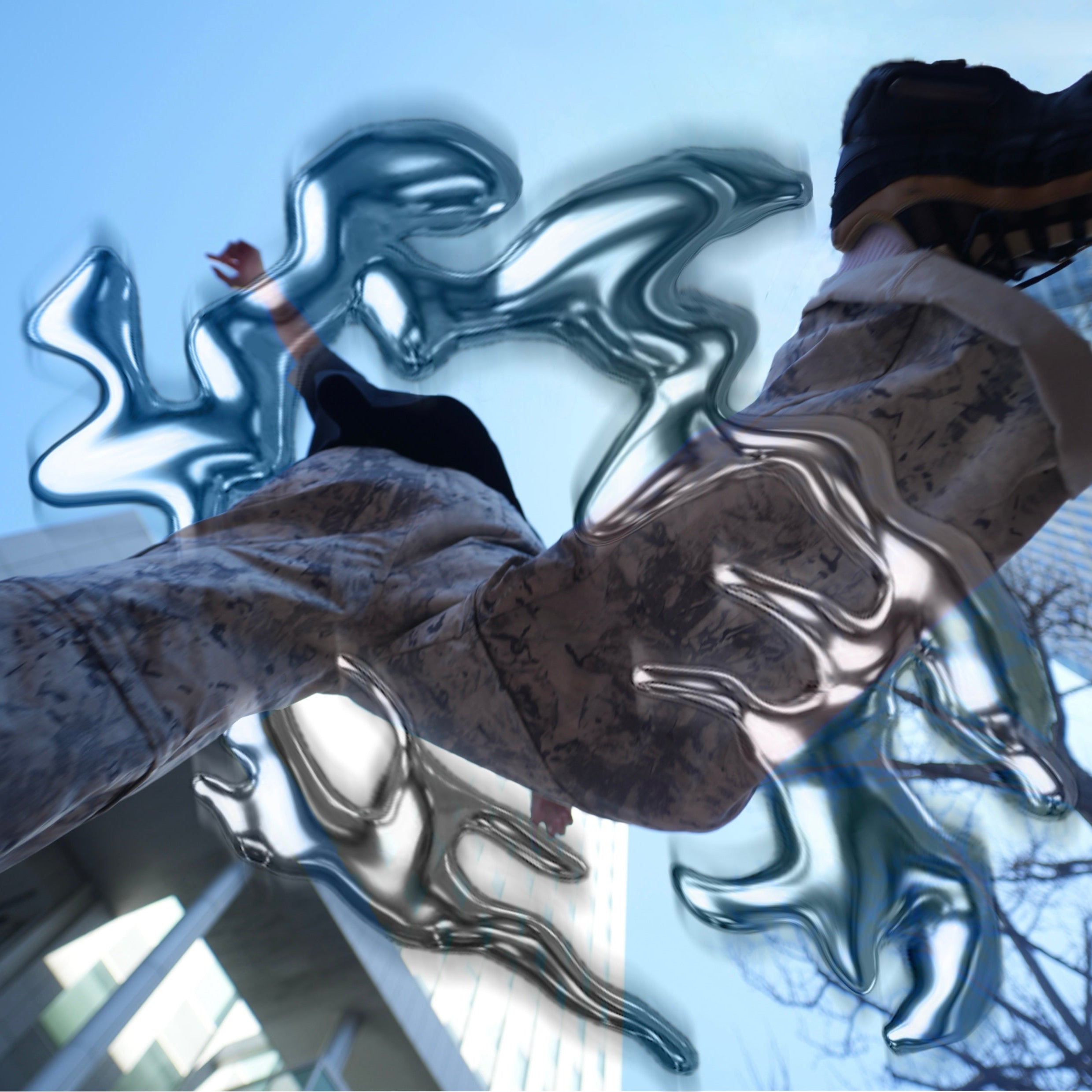 Project D.F Parachute Pants (Urban Camo)