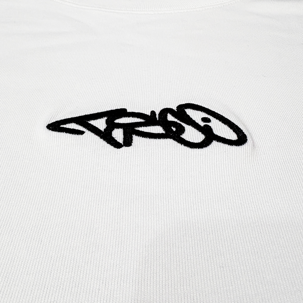 Project "TSCO" White Crop Boxy Tee