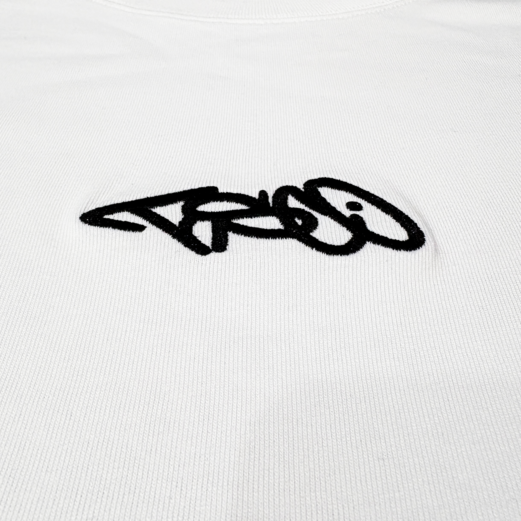 Project "TSCO" White Crop Boxy Tee