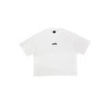 Project "TSCO" White Crop Boxy Tee
